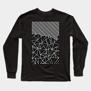 Ab Lines 45 Black Long Sleeve T-Shirt